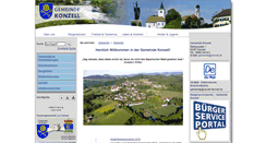 Desktop Screenshot of konzell.de